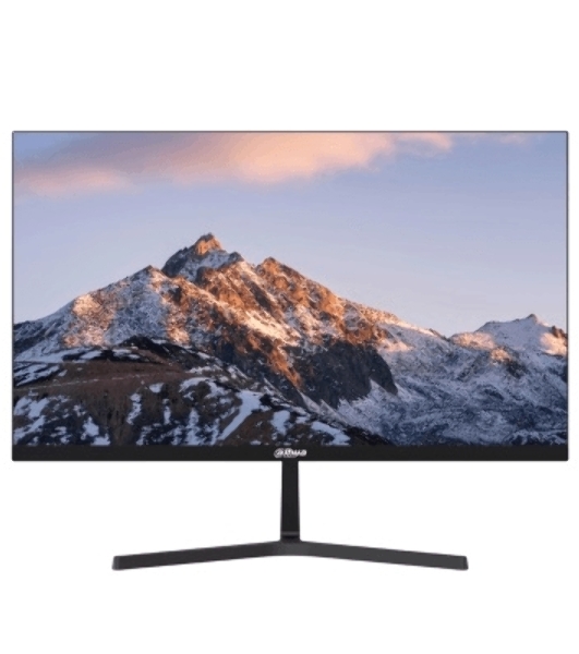 Монитор 23.8' Dahua DHI-LM24-B200S VA 1920x1080, 100 Гц, 5 мс, 16:9, 250 кд/м², 1xHDMI, 1xVGA, динамики, черный
