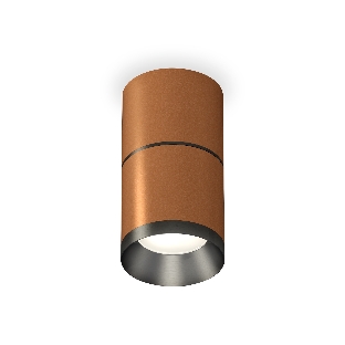 Светильник Ambrella Light XS7404041 SCF/PBK кофе песок/черный полированное MR16 GU5.3 (C7404, A2071, C7404, N7031)