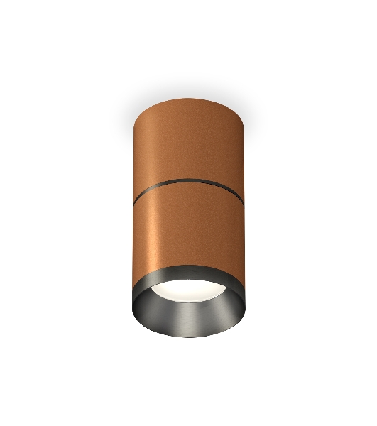 Светильник Ambrella Light XS7404041 SCF/PBK кофе песок/черный полированное MR16 GU5.3 (C7404, A2071, C7404, N7031)