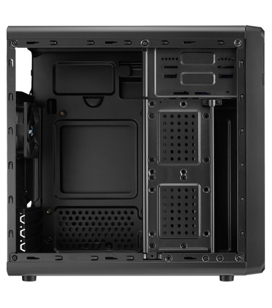 Компьютерный корпус Aerocool/Formula Qs-180 черный без БП mATX 1x80мм 2xUSB 2.0 1xUSB 3.0 audio