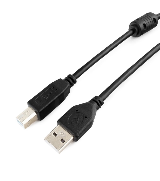 Кабель Gembird USB 2.0 PRO для соед. 4.5м AM/BM позол.конт., фер.кол., пакет