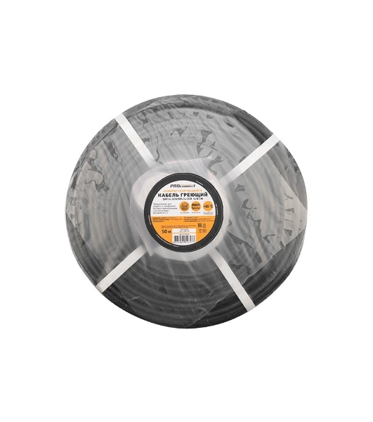 Кабель греющий саморегулирующийся PROconnect экранированный SRF16-2CR/SRL16-2CR (16 Вт/1 м), 50 м