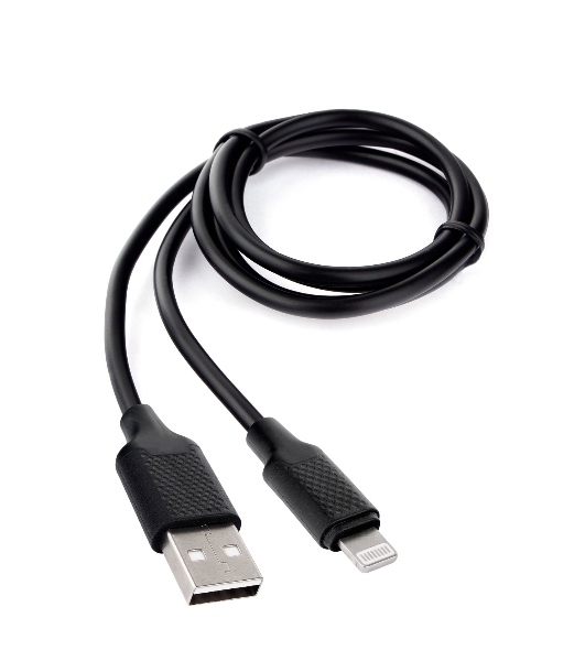 Кабель Cablexpert для Apple CCB-USB-AMAPO2-1MB, AM/Lightning, издание Classic 0.2, 1м, черный, блистер