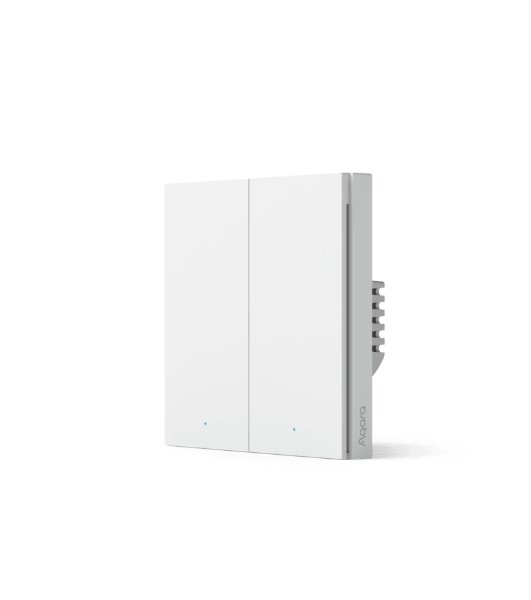 Выключатель умный двухклавишный Aqara Smart Wall Switch H1 (WS-EUK02)