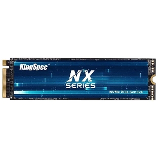 Накопитель SSD KingSpec NX-256, 256Gb, PCIe 3.0 x4, M.2 2280, NVMe, R/W 3400/3100