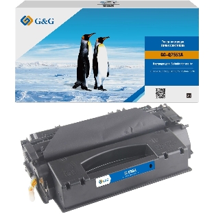 Картридж лазерный G&G GG-Q7553A черный (3000 стр.) для HP LJ P2010/P2014/P2015/M2727nf MFP/M2727nfs MFP