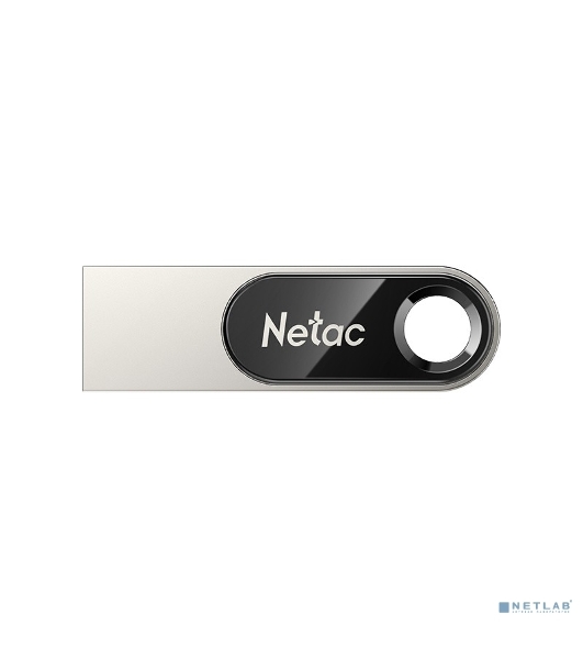 Флешка USB Netac U278 (NT03U278N-032G-20PN), 32Gb, USB 2.0, R/W 50/10, серебристый/черный