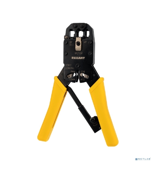 Кримпер Rexant HT-200R для обжима 10P10C, 8P8C, 6P6C, 4P4C