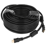 Кабель Cablexpert HDMI CC-HDMI4-20M, 19M/19M, v2.0, медь, позол.разъемы, экран, 20м, черный, пакет, фото16
