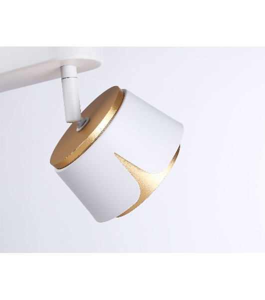 Светильник Ambrella light TN71229/2 WH/GD белый/золото GX53/2 220*100*147