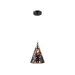 Светильник Ambrella light TR8431 BK/FGD черный/золото E27 max 40W D180*800, фото7