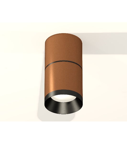 Светильник Ambrella Light XS7404041 SCF/PBK кофе песок/черный полированное MR16 GU5.3 (C7404, A2071, C7404, N7031)