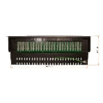 Патч-панель TWT (TWT-PP50TEL45) телефонная. 19'. 1U. 50 портов RJ-45, фото 1