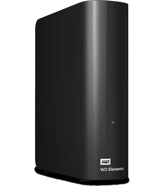 Внешний HDD WD Elements Desktop WDBWLG0140HBK-EESN, 14ТБ, черный