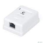 Розетка в сборе Cabeus, 1x RJ45(8P8C), кат. 6, экр., внешняя, белый, (WS-8P8C-Cat.6-SH-1), фото2