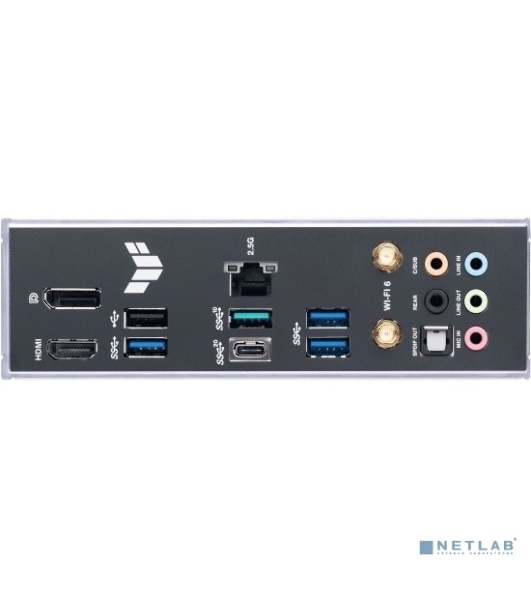 Материнская плата ASUS TUF GAMING B760-PLUS WIFI, LGA 1700, Intel B760, 4xDDR5, 4xSATA, 3xM.2, 1xPCI-E 5.0 x16, 1xPCI-E 3.0 x4, 1xUSB-A 3.2 Gen 2, 3xUSB-A 3.2 Gen 1, 1xUSB-C 3.2 Gen 2x2, 1x2.5Gb LAN, 5x3.5 мм, 7.1, Wi-Fi 6, Bluetooth 5.2, Standard-ATX