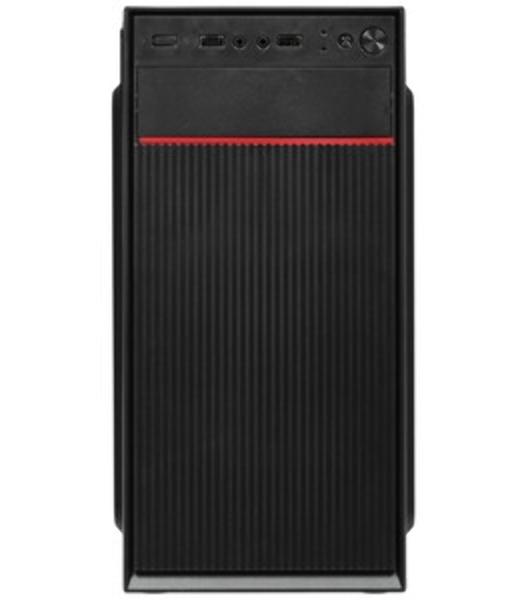 Компьютерный корпус Minitower ExeGate BAA-113-AAA400 (mATX, БП AAA400 с вент. 8см, 2*USB, аудио, черный)