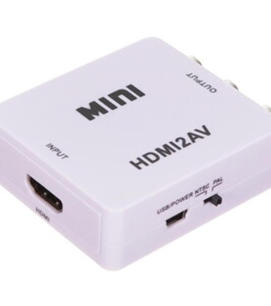 Конвертер Rexant HDMI на 3 RCA, пластик, белый