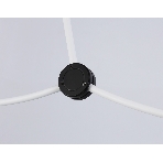 Светитльник Ambrella Light TR2566/3 WH/BK белый/черный E27/3 max 60W 1130*150*540, фото4