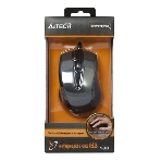 Мышь проводная A4Tech N-500F серый глянец/черный, 1200 dpi, USB, кнопки - 4, фото12