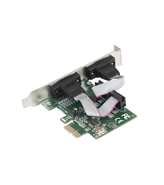 Контроллер ExeGate EXE-307 PCI-E, 2*COM port (OEM)