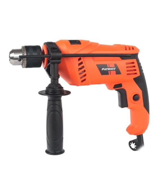 Дрель электрическая ударная PATRIOT FD 750h 120301444 с ударом, мощность 710Вт, макс.диаметр 13мм, глубиномер + дополнительная ручка