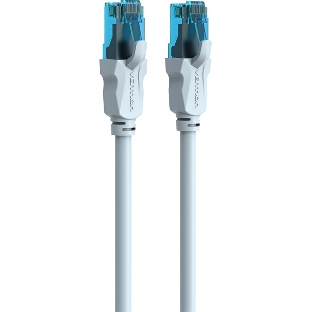 Патч-корд Vention прямой UTP cat.5е, RJ45 - 1,5м. Серый