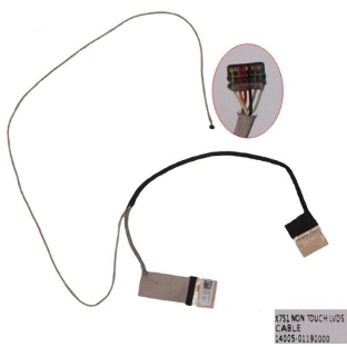 Шлейф матрицы для ноутбука Asus X751 X751L F751 40-pin без тачскрина