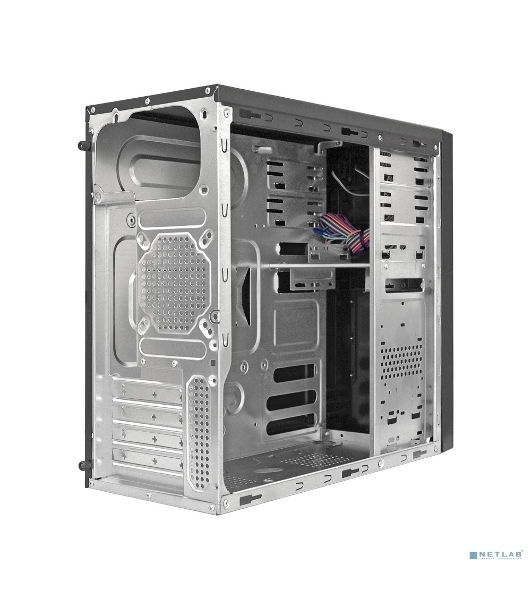 Компьютерный корпус Minitower ExeGate EX283244RUS MA-373X-UN500 Black, mATX (UN500, 120мм) 2*USB, Audio