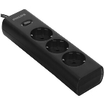 Сетевой фильтр Philips CHP2135BB/51, 3м, 3 розетки, черный, фото3