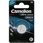 Элемент питания литиевый Camelion CR CR2016 BL-1 (блист.1шт), фото2