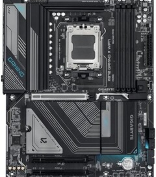 Материнская плата Gigabyte X870 GAMING X WIFI7, AM5, AMD X870, 4xDDR5, 4xSATA, 3xM.2, 1xPCI-E 5.0 x16, 2xPCI-E 3.0 x1, 1xHDMI, 1xUSB-C (DP), 1x 2.5Gb LAN, 4xUSB-A 2.0, 3xUSB-A 3.2 Gen 1, 1xUSB-A 3.2 Gen 2, 2xUSB-C 3.2 Gen 2 (USB4), 3x3.5 мм, 7.1, ATX