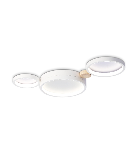 Светильник Ambrella light FL4812/3 WH белый 3000K-6400K 45W 620*290*55 (ПДУ ИК)