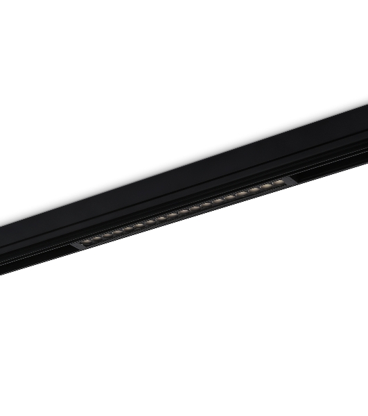Светильник светодиодный трековый для шинопровода Magnetic Ambrella light GL1730 BK черный IP20 15W 4200K 220V 24° 342*25*42 (Без ПДУ)