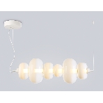 Подвесной светодиодный светильник Ambrella light LH11071 WH/FR белый/белый матовый 36W 3000K 745*230*230, фото7