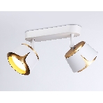 Светильник Ambrella light TN71229/2 WH/GD белый/золото GX53/2 220*100*147, фото3