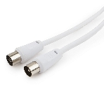 Кабель телевизионный Cablexpert, CCV-515-W-5M, Coaxial M/F, белый, 5м, фото5