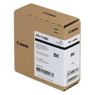 Картридж струйный Canon PFI-110 BK 2364C001 черный (160мл) для Canon TX-2000/TX-3000/TX-4000