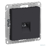 Механизм розетки компьютерной AtlasDesign RJ45 карбон SchE ATN001083, фото2