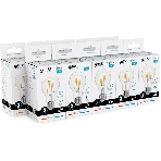 Лампа светодиодная филаментная Gauss Filament 7Вт цок.:E27 груша св.свеч.бел.нейт. (упак.:10шт), фото4