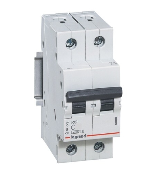 Выключатель автоматический Legrand 419699 RX3 4,5кА 25А 2П C