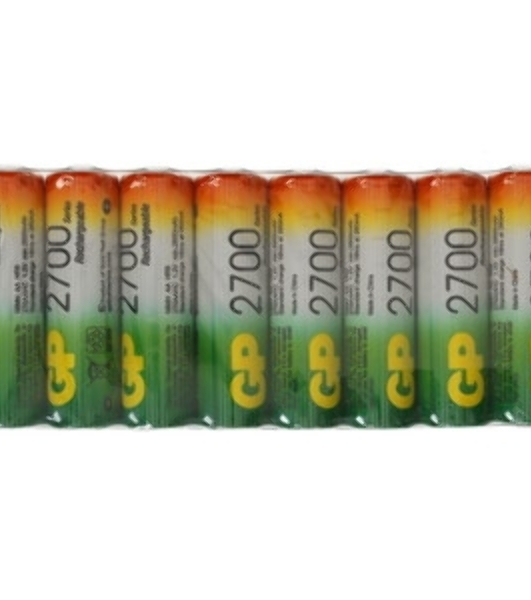 Аккумулятор GP 270AAHCRGY AA NiMH 2700mAh (16шт) спайка