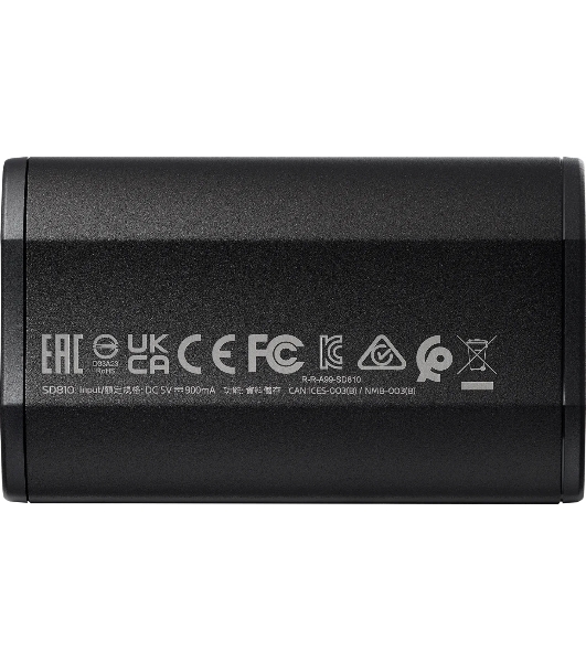 Внешний SSD ADATA SD810, 2TB, USB 3.2 Gen 2x2 Type-C, R/W 2000/2000, черный