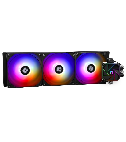 Система жидкостного охлаждения Thermalright Aqua Elite 360 V3 ARGB Soc-AM5/AM4/1151/1200/2066/1700 черный 4-pin 25.6dB Al Ret (A-ELITE-BL-360-ARGB-V3)