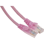 Патч-корд UTP Cablexpert PP12-1m cat.5e, 1м, литой, многожильный, розовый, фото5
