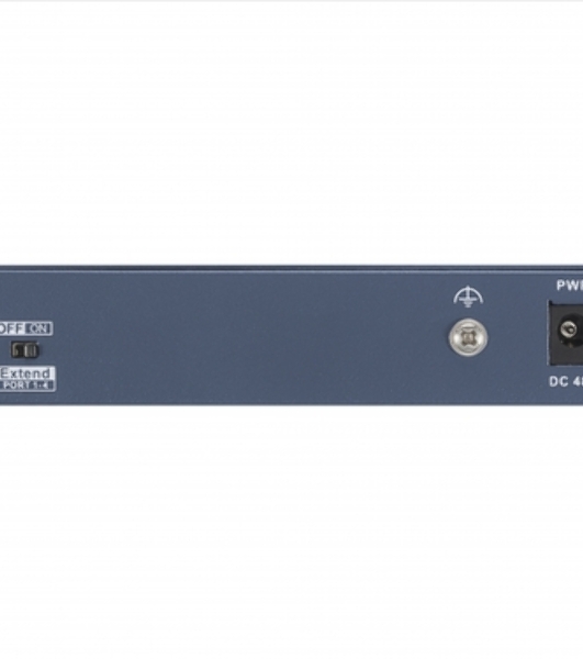 Коммутатор Hikvision DS-3E0106HP-E, 4×100 Мбит/с PoE + 2×100 Мбит/с, неуправляемый