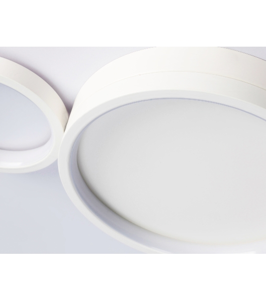 Светильник Ambrella light FL4812/3 WH белый 3000K-6400K 45W 620*290*55 (ПДУ ИК)
