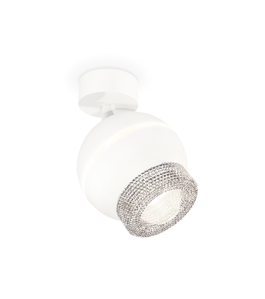Комплект поворотного светильника Ambrella light XM1101010 SWH/CL белый песок/прозрачный MR16 GU5.3 LED 3W 4200K (A2202, C1101, N7191)