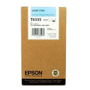 Картридж струйный Epson C13T603500 светло-голубой для Epson St Pro 7800/9800/7880/9880 (220мл)