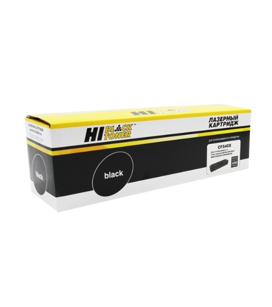 Картридж лазерный Hi-Black (HB-CF540X) для HP CLJ Pro M254nw/dw/M280nw/M281fdn/M281fdw, Bk, 3,2K